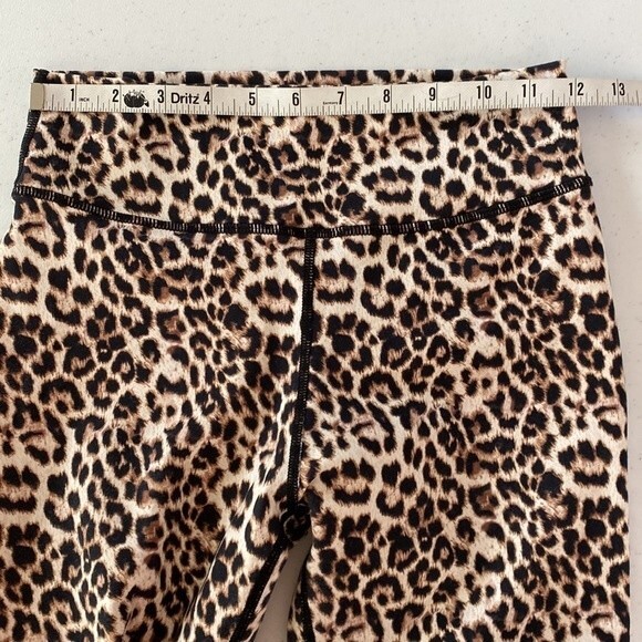 Zyia Active Leopard Brilliant Scrunchy What Hi-Rise Leggings Activewear Yoga Gym - Picture 10 of 16
